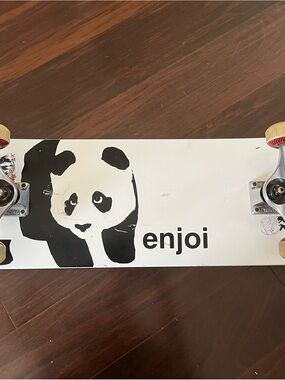 Spitfire White & Black Panda Skateboard Deck